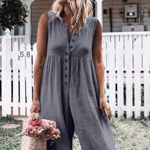 Grey jumpsuit